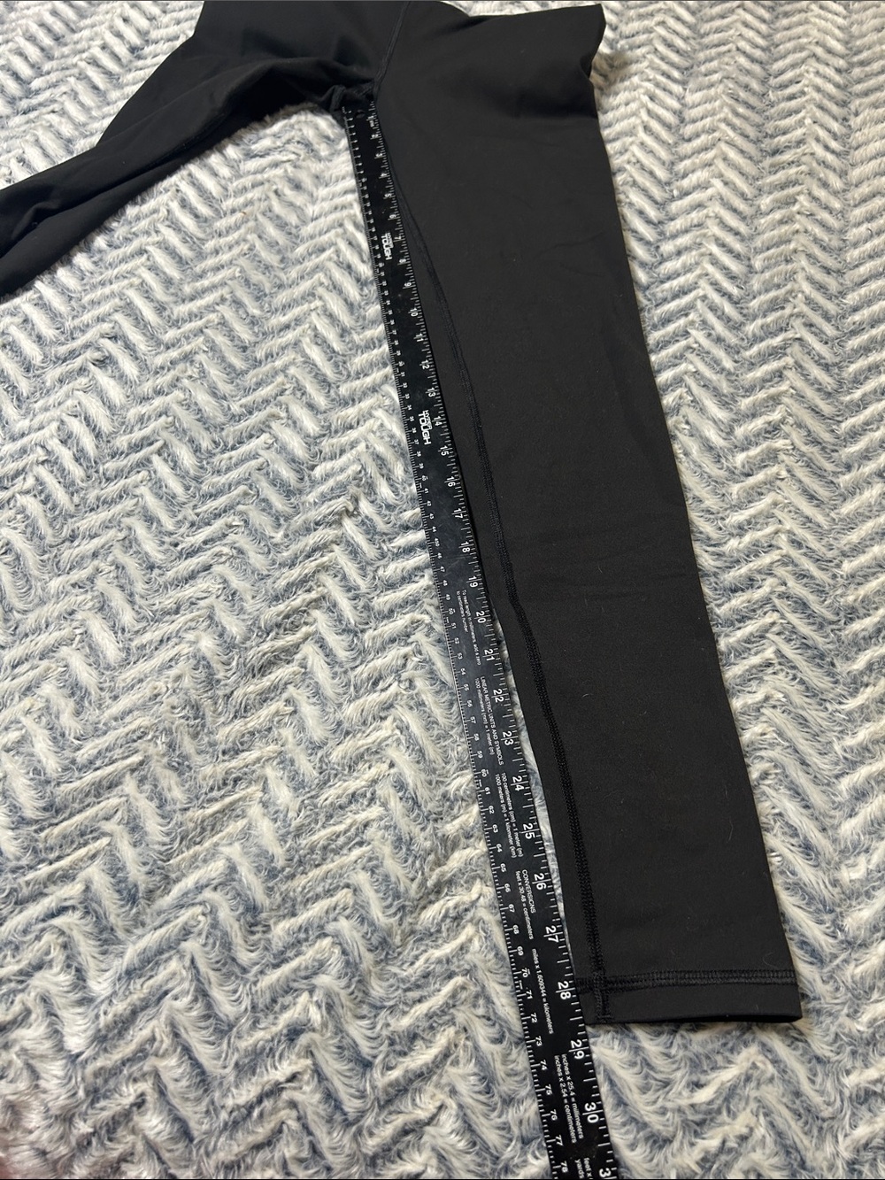 Victoria Sport Black Athletic Leggings with Logos - Picture 7 of 9